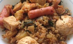 火锅料老干妈焖饭