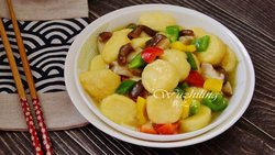 玉子豆腐烧香菇