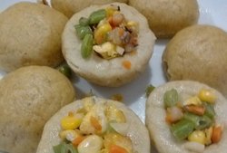 杂蔬玉米窝窝头