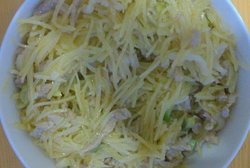 土豆丝炒肉丝