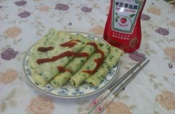 韭菜鸡蛋饼