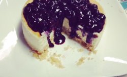 蓝莓芝士蛋糕（重芝士6寸）