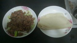 京酱肉丝+面皮