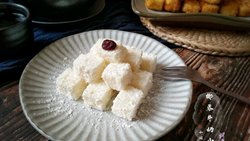 椰蓉牛奶小方