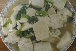 小白菜炖豆腐