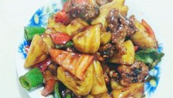 自制菠萝咕噜肉
