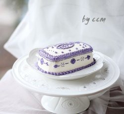 蝶恋花首饰盒蛋糕+