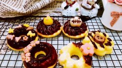 【美食魔法】和果子装饰日式糯米甜甜圈