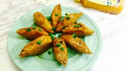 糖醋干豆腐肉卷
