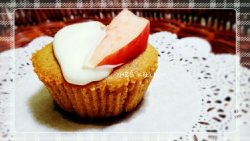 「DIY松饼粉」水蜜桃杯子蛋糕