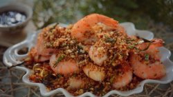 龙井茶香面包虾