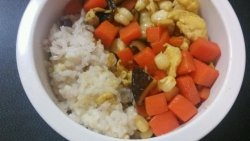 营养健康瘦身菜～萝卜香菇玉米粒
