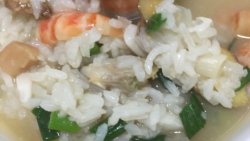 九节虾海鲜粥