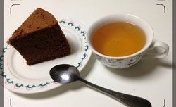 纯可可戚风蛋糕