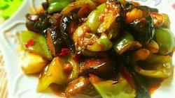 青椒烧茄子