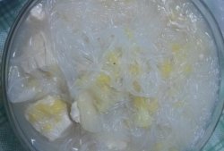 白菜豆腐炖粉丝(砂锅)