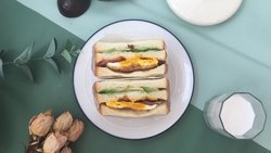 早餐就吃三明治