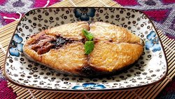 【利仁电饼铛试用2】——干煎马鲛鱼
