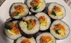 韩式紫菜包饭-牛肉Kimbap