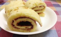 蓝莓戚风卷