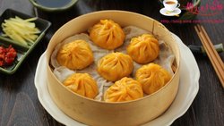 南瓜三鲜灌汤包