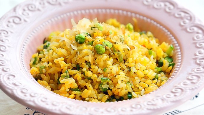木鱼花黄金炒饭