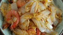 大虾烩白菜