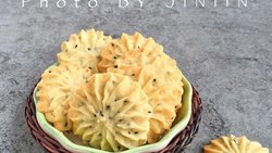 酥香芝麻曲奇（西饼店方子！超级好吃）
