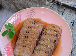 滋润美丽一冬天——红糖桂花糯米藕