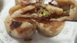 多层牛肉饼