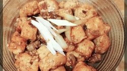 葱烧酱豆腐