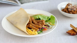 节气美食减肥版 | 全麦彩虹春饼，好吃低脂，营养满分