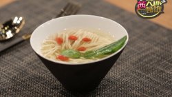 菊花豆腐汤——《茜你一顿饭》最美素斋