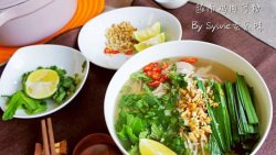 越南鸡肉河粉 Chicken Pho--东南亚的异国香（2）