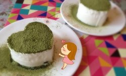 香蕉牛奶乳酪慕斯（加蜜豆）