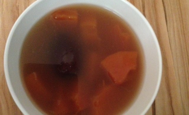 木瓜花生红枣汤