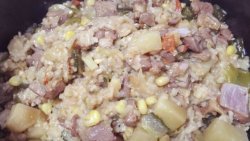 羊肉土豆焖米饭（电饭锅）