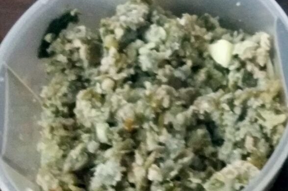 蒸马齿苋（马蜂菜）