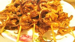 美味烤鱿鱼