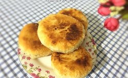 韭菜猪肉酥皮饼