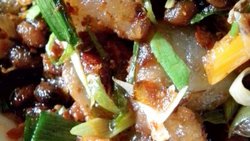 蒜苗炒肉（回锅肉）
