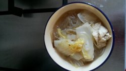 冻豆腐炖白菜