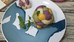 花式紫薯馒头（具体和面方法）
