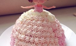 芭比小公主生日蛋糕