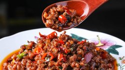 辣肉酱——赛过两道下饭菜！