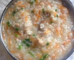 香菇萝卜排骨粥——全家人的营养粥之1
