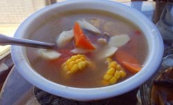 玉米山药胡萝卜养生汤