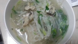 白萝卜丝牡蛎汤