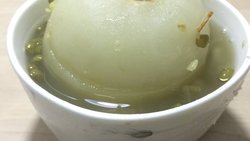 绿豆银耳冰糖雪梨