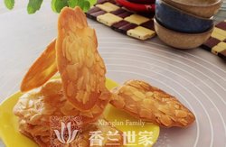[香兰世家]杏仁瓦片酥--脆到心坎上